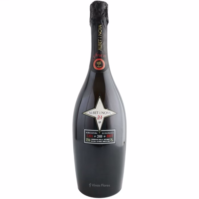 Botella de vino espumoso Cava Albet i Noya Brut Gran Reserva 21 2000
