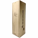Caja de Madera para 1 Botella de vino tinto Pago de los Capellanes Crianza formato Magnum (1,5L)