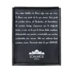 Caja de Madera con capacidad para 3 Botellas Bodega Sommos Somontano