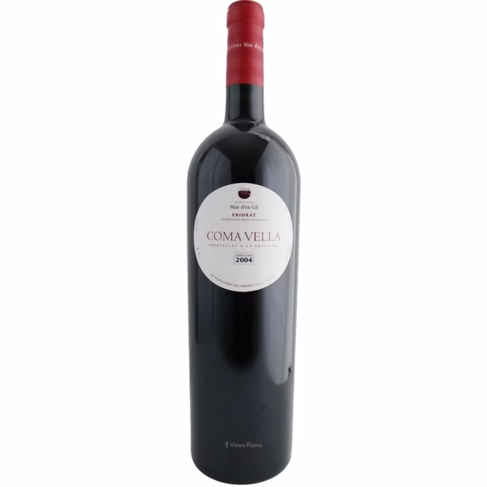Botella de vino tinto Coma Vella 2004 formato Magnum 1,5L Finca Mas d'en Gil Priorat