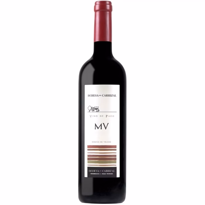Botella de vino tinto Dehesa Carrizal MV 2019 Vino de Pago