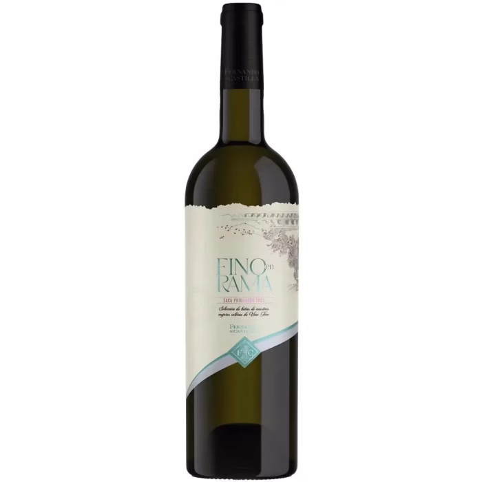 Botella de vino generoso de Jerez Fino en Rama Fernando de Castilla Jerez-Xérès-Sherry