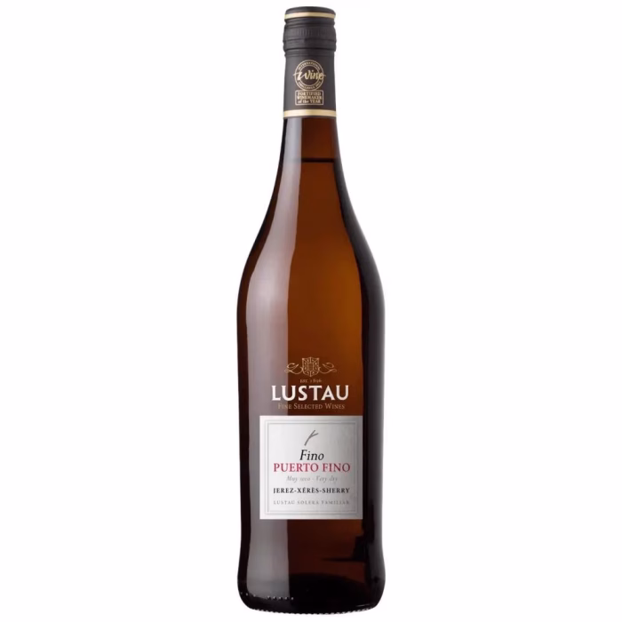 Botella de vino Fino Puerto Fino Lustau Jerez-xérès-sherry