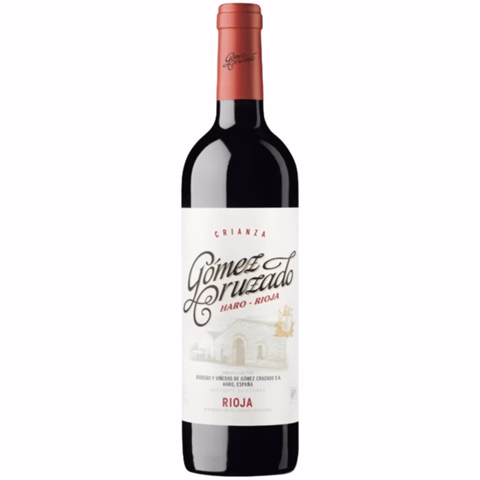 Botella de vino tinto Gómez Cruzado Crianza 2022 de Bodegas Gómez Cruzado Rioja