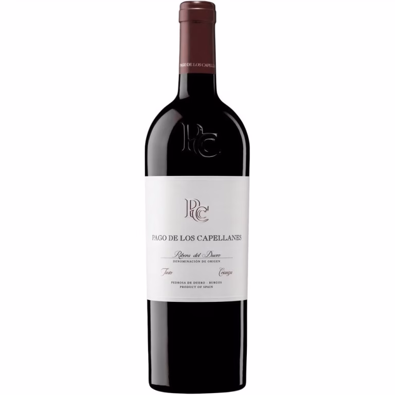 Botella de vino tinto Pago de los Capellanes Crianza 2023 Ribera del Duero