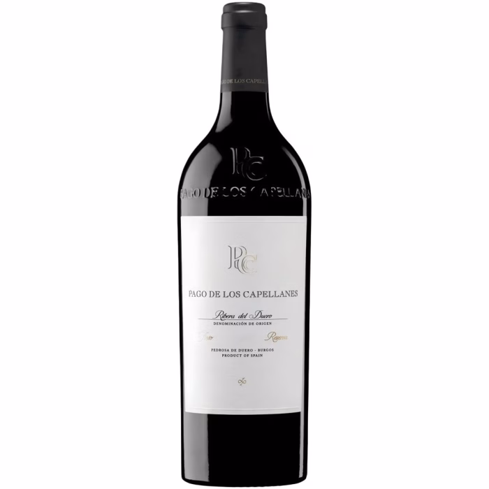 Botella de vino tinto Pago de los Capellanes Reserva 2022 Ribera del Duero