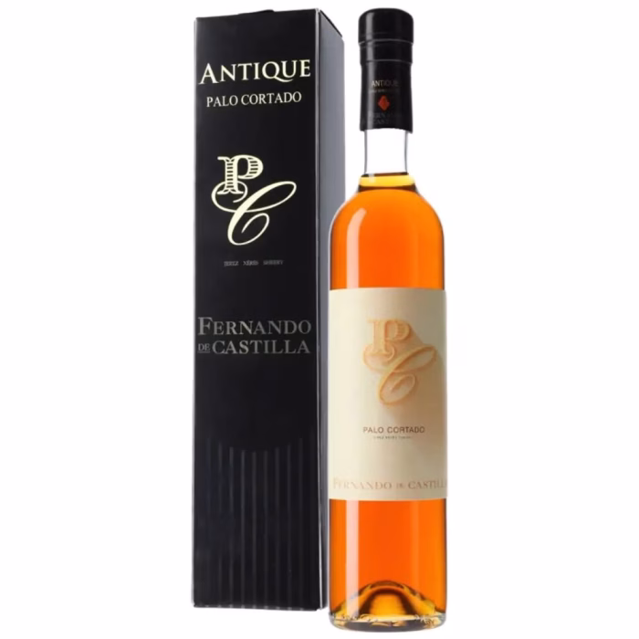 Vino Palo Cortado Antique con estuche para regalo de Fernando de Castilla