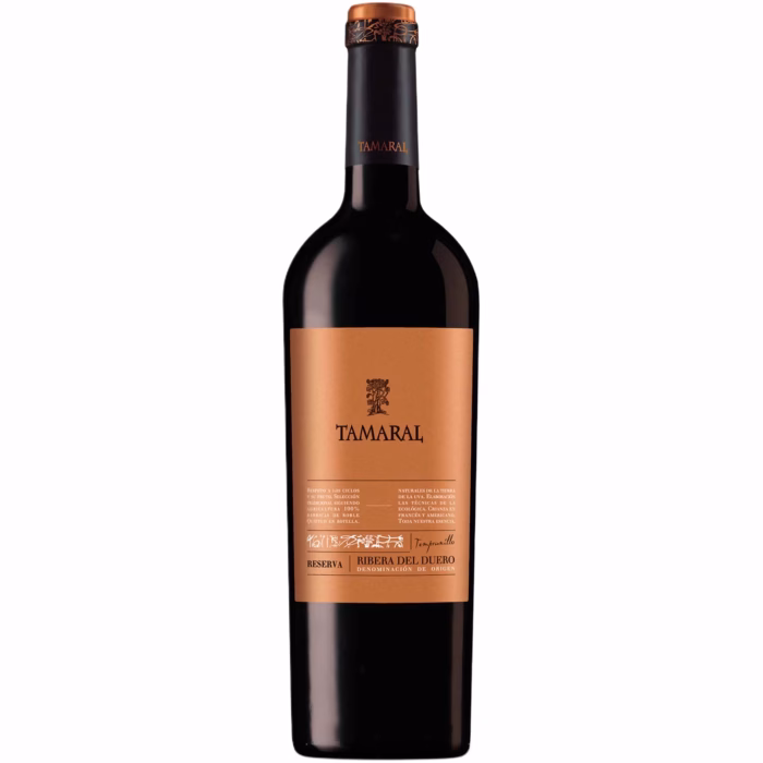 Botella de vino tinto Tamaral Reserva 1,5L formato Magnum Ribera del Duero