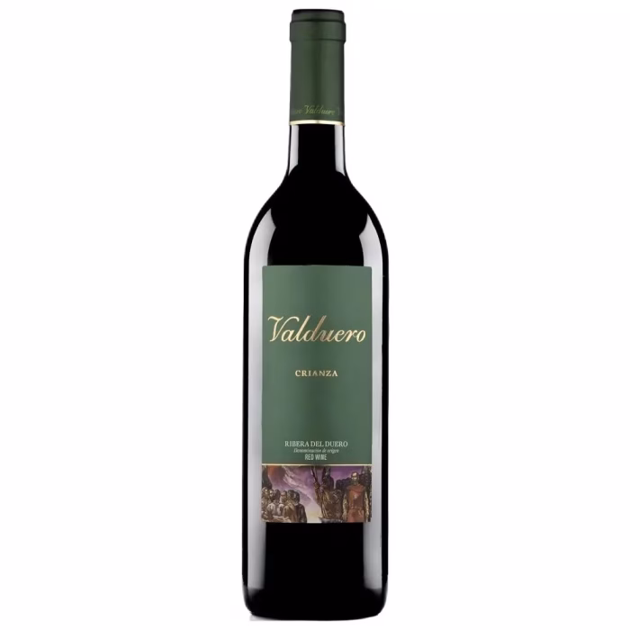Botella de vino tinto Valduero Crianza 2016 1,5L formato Magnum Ribera del Duero