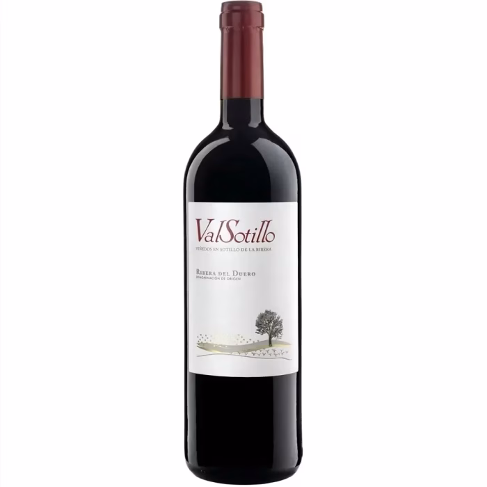 Botella de vino tinto Valsotillo Roble 2019 Bodegas Ismael Arroyo - ValSotillo Ribera del Duero