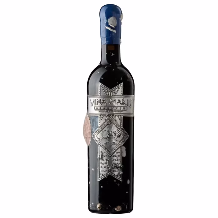 Botella de vino tinto Vina Maris 2012 de Bodegas Carchelo con crianza submarina Jumilla