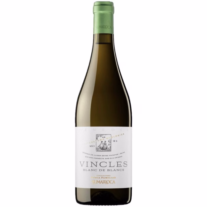 Botella de vino blanco Vincles Blanc de Blancs Sumarroca Penedès