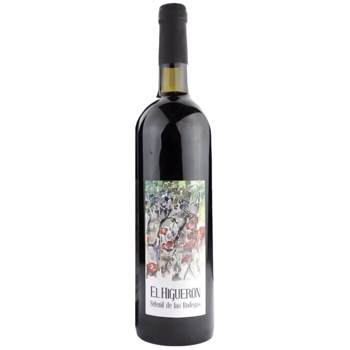 Botella de vino tinto El Higuerón 2022 Vino de la Tierra Cádiz de Bodegas Oleum Viride