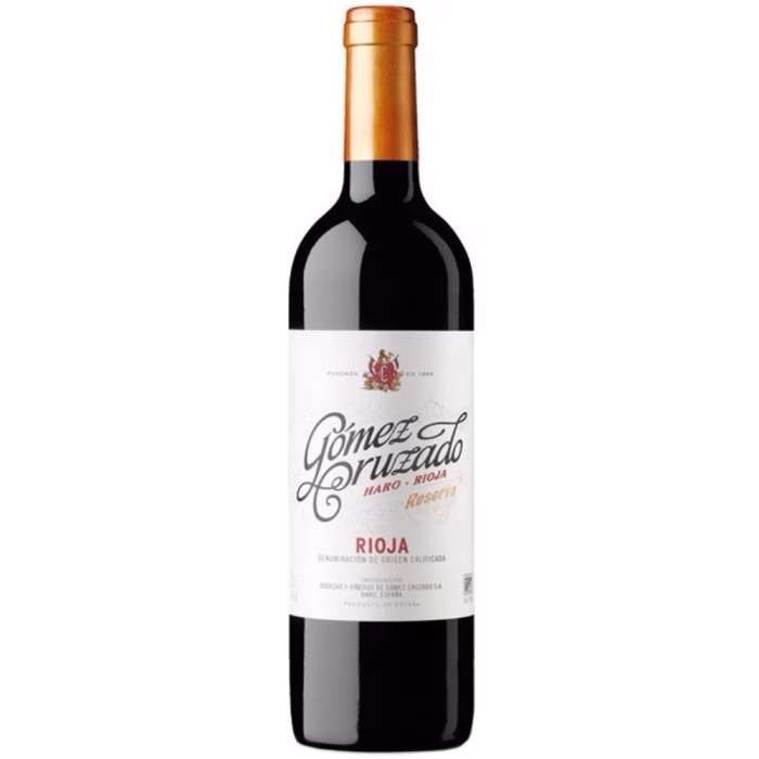 Botella de vino tinto Gómez Cruzado Reserva de Bodegas Gómez Cruzado Rioja