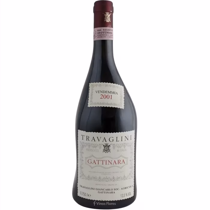 Botella de vino tinto Travaglini Gattinara 2001 de Bodegas Travaglini Giancarlo Gattinara