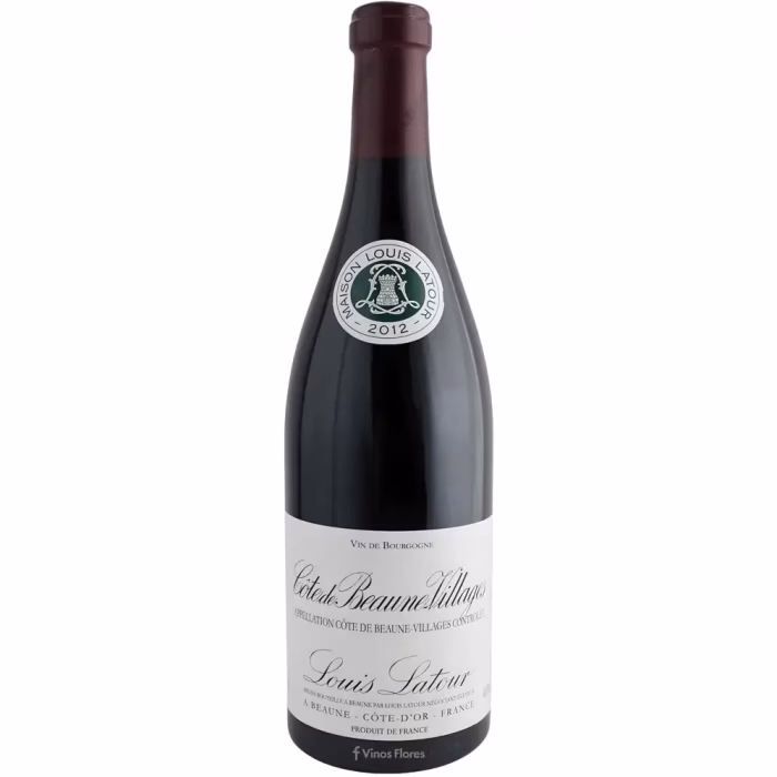 Botella de vino tinto Côte de Beaune-Villages 2012 de Maison Louis Latour