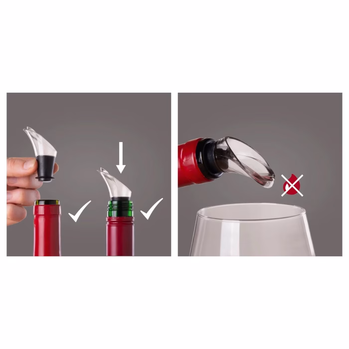 Escanciador Wine Server Crystal Vacu Vin - Imagen 2