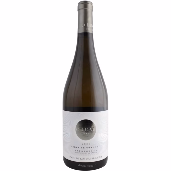 Botella de vino blanco O Luar do Sil Vides del Córgomo 2021 Pago de los Capellanes Valdeorras