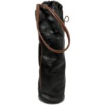 Bolsa Cuero 1 Botella - Huerta de Albalá