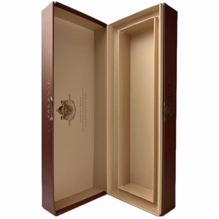 Estuche Champagne Louis Roederer Cristal Rosé 2004 - Imagen 2