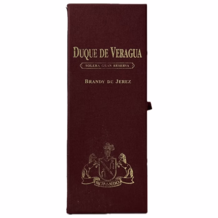Estuche Brandy de Jerez Duque de Veragua Solera Gran Reserva - Imagen 2