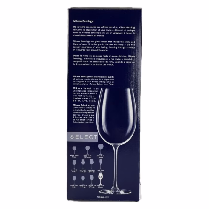2 Copas Select Tulipe 74cl. - Imagen 2