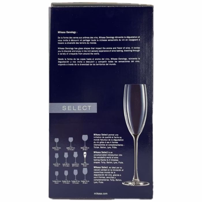 4 Copas Select Flûte 18cl. - Imagen 2