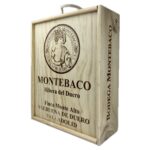 Caja de Madera 3 Botellas Montebaco