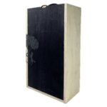 Caja de Madera Tapa Negra 2 Botellas Sierra Cantabria - Imagen 2