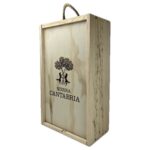 Caja de Madera 2 Botellas Sierra Cantabria