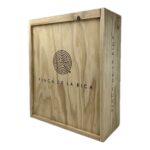 Caja de Madera 3 Botellas Finca de la Rica