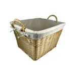 Cuévano de Mimbre Claro - Artesanía Parras