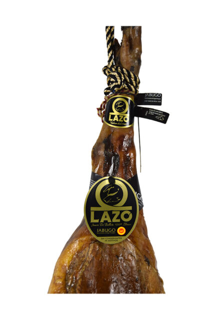 Macro de bridas de la pata de Jamón 100% ibérico de bellota DOP Jabugo Summum de Jamones Lazo